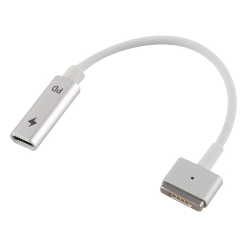 5 Pin MagSafe 2 (T-Shaped) to USB-C Type-C PD Charge Adapter