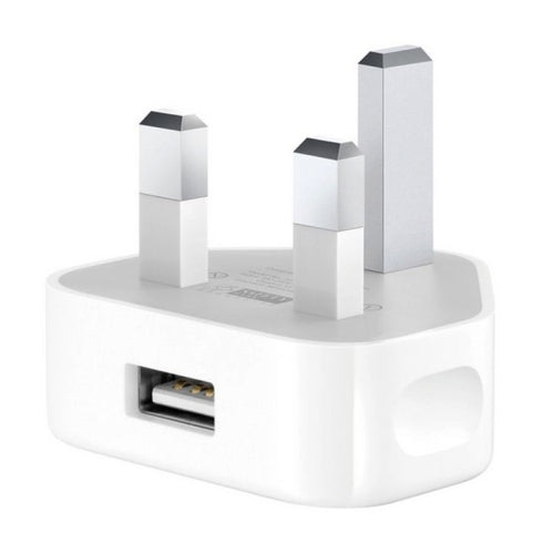 5V 1A UK Plug USB Charger(White)