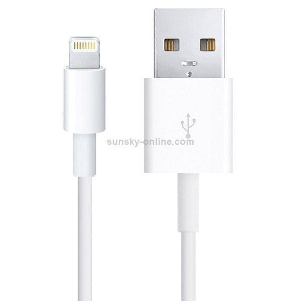 2m USB Sync Data & Charging Cable For iPhone, iPad, Compatible with up to iOS 15.5(White)