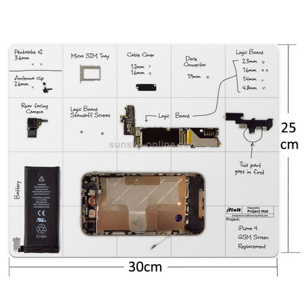For iPhone Samsung Repairing Tools, Size: 30cmx 25cm