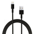 1m High Quality USB Sync Data Charging Cable for iPhone, iPad, Compatible with up to iOS 1...(Black)