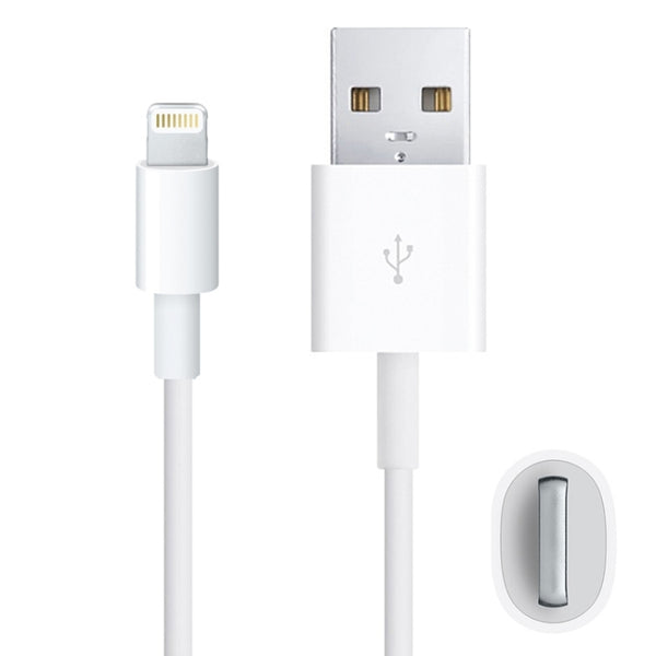 1m High Quality USB Sync Data Charging Cable for iPhone, iPad, Compatible with up to iOS 1...(White)