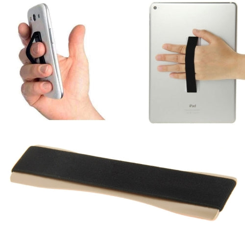 Finger Grip Phone Holder for iPad Air & Air 2, iPad mini, Galaxy Tab, and other Tablet PC(Gold)