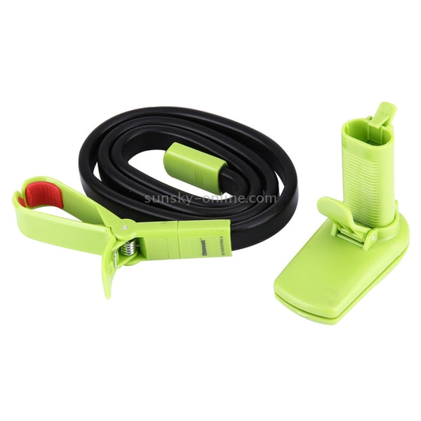 Flexible Clip Mount Holder with Clamping Base(Green)