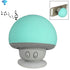 Mushroom Shape Bluetooth Speaker with Suction Holder(Green)