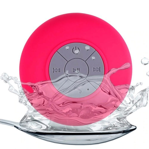 BTS-06 Mini Waterproof IPX4 Bluetooth V2.1 Speaker, Support Handfree Function(Magenta)