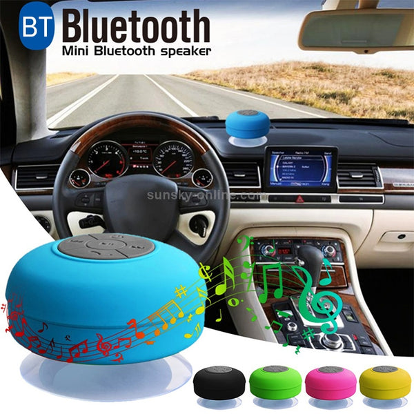 BTS-06 Mini Waterproof IPX4 Bluetooth V2.1 Speaker, Support Handfree Function(White)