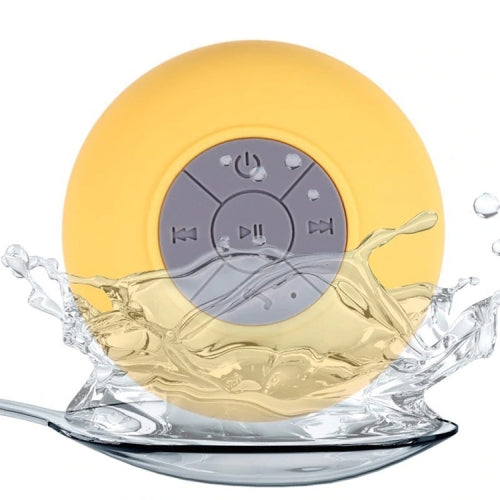 BTS-06 Mini Waterproof IPX4 Bluetooth V2.1 Speaker, Support Handfree Function(Yellow)