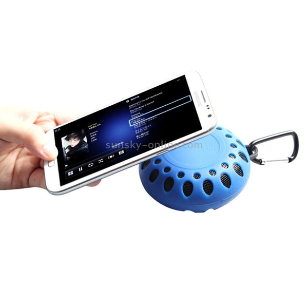 BTS-25OK Outdoor Sports Portable Waterproof Bluetooth Speaker with Hang Buckle, Hands-free ...(Blue)