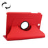 Litchi Texture 360 Degree Rotating Leather Protective Case with Holder for Galaxy Tab A 9.7 ...(Red)
