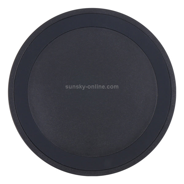 Universal QI Standard Round Wireless Charging Pad(Black)