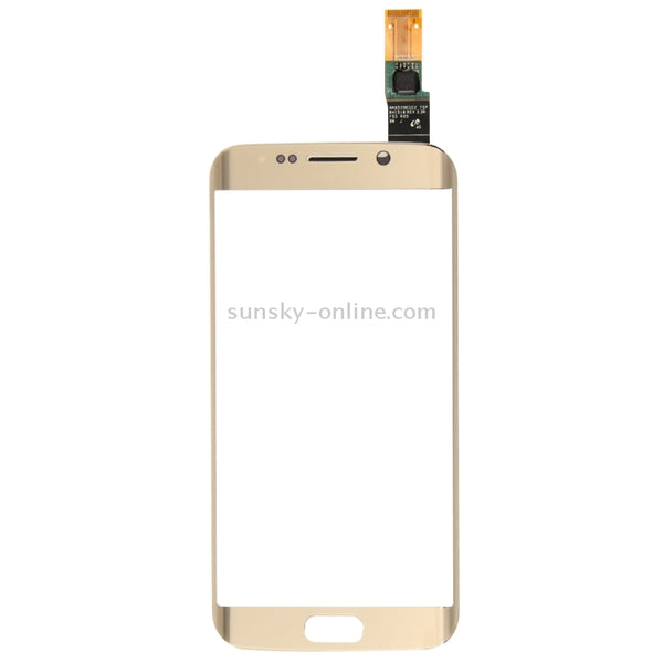 For Galaxy S6 Edge G925 Original Touch Panel (Gold)