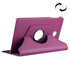 For Galaxy Tab A 10.1 T580 Litchi Texture Horizontal Flip 360 Degrees Rotation Leather Ca...(Purple)