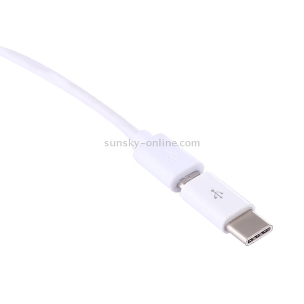Micro USB Female to USB | C Type | C Male Connector Adapter