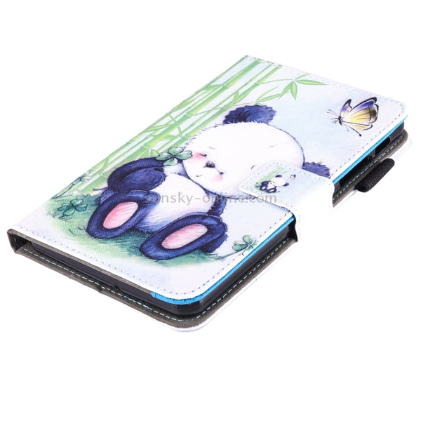 For Galaxy Tab A 7.0 (2016) T280 Lovely Cartoon Panda Pattern Horizontal Flip Leather Case with Holder & Card Slots & ...(2016) T280 Lovely Cartoon Panda Pattern Horizontal Flip Leather Case with Holder & Card Slots & Pen Slot