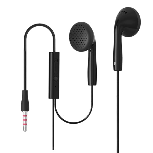 Langsdom Flat earphones(Black)