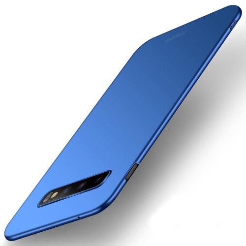 MOFI Frosted PC Ultra-thin Full Coverage Case for Galaxy S10(Blue)