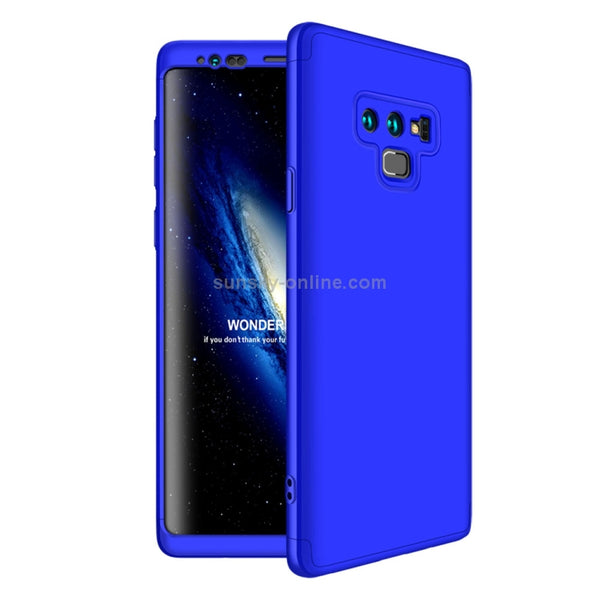 GKK Three Stage Splicing Full Coverage PC Case for Galaxy Note9 (Blue)