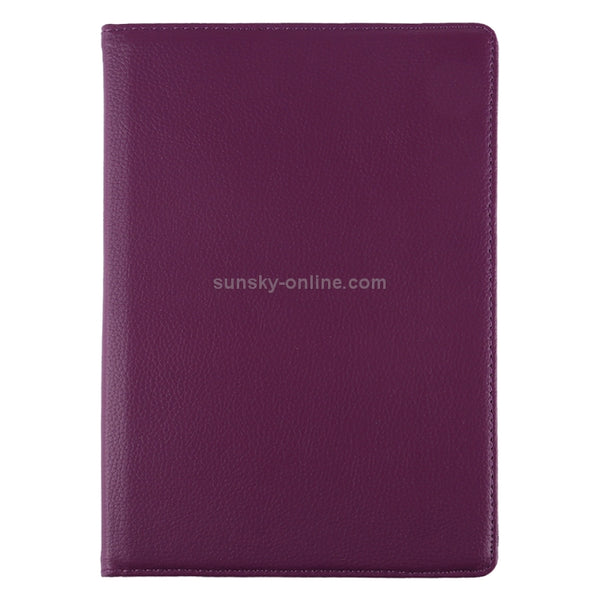 Litchi Texture Horizontal Flip 360 Degrees Rotation Leather Case for Galaxy Tab S5e 10.5 ...(Purple)