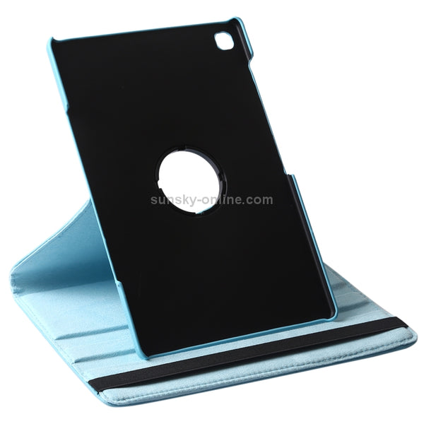 Litchi Texture Horizontal Flip 360 Degrees Rotation Leather Case for Galaxy Tab S5e 10.5 T7...(Blue)