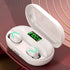 T2 Bluetooth 5.0 TWS Touch Digital Display True Wireless Bluetooth Earphone with Charging ...(White)