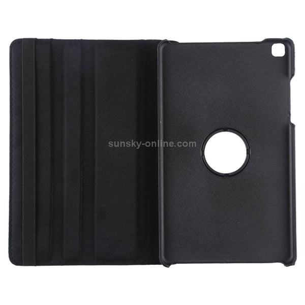 Litchi Texture Rotating ClassicBusiness Horizontal Flip Leather Case for Galaxy Tab A 8.0 ...(Black)
