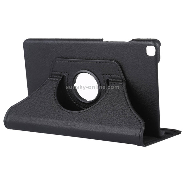 Litchi Texture Rotating ClassicBusiness Horizontal Flip Leather Case for Galaxy Tab A 8.0 ...(Black)