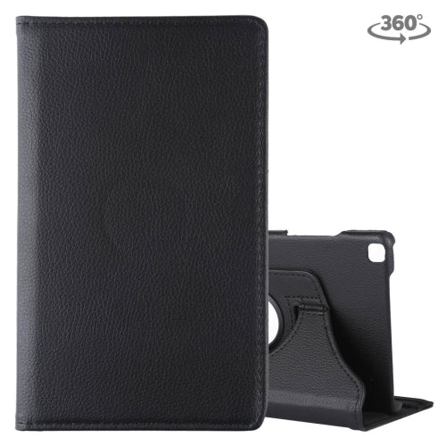 Litchi Texture Rotating ClassicBusiness Horizontal Flip Leather Case for Galaxy Tab A 8.0 ...(Black)