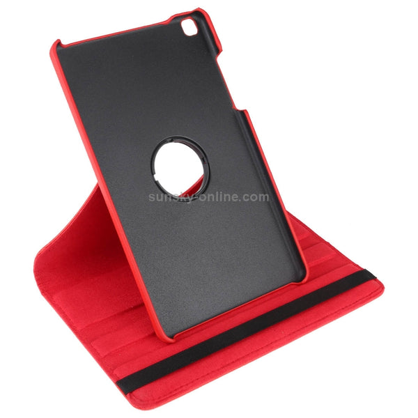Litchi Texture Rotating ClassicBusiness Horizontal Flip Leather Case for Galaxy Tab A 8.0 T2...(Red)