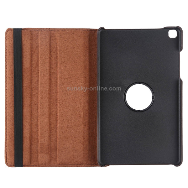Litchi Texture Rotating ClassicBusiness Horizontal Flip Leather Case for Galaxy Tab A 8.0 ...(Brown)