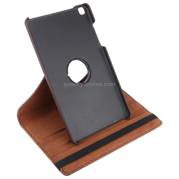 Litchi Texture Rotating ClassicBusiness Horizontal Flip Leather Case for Galaxy Tab A 8.0 ...(Brown)