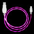 LED Flowing Light 1m USB A to Micro USB Data Sync Charge Cab