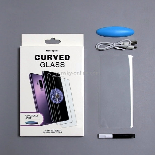 UV Liquid Curved Full Glue Tempered Glass for Galaxy S10e