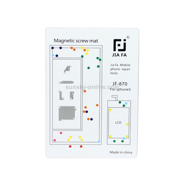 JIAFA Magnetic Screws Mat for iPhone 5