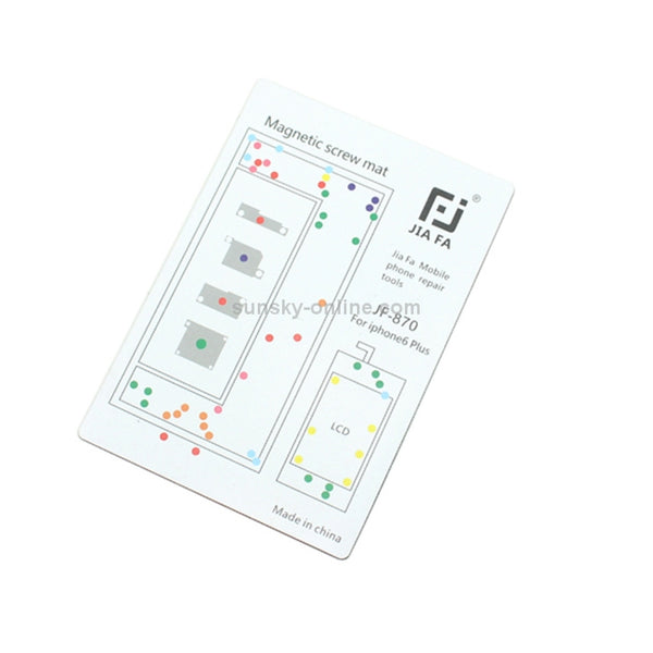 JIAFA Magnetic Screws Mat for iPhone 6 Plus
