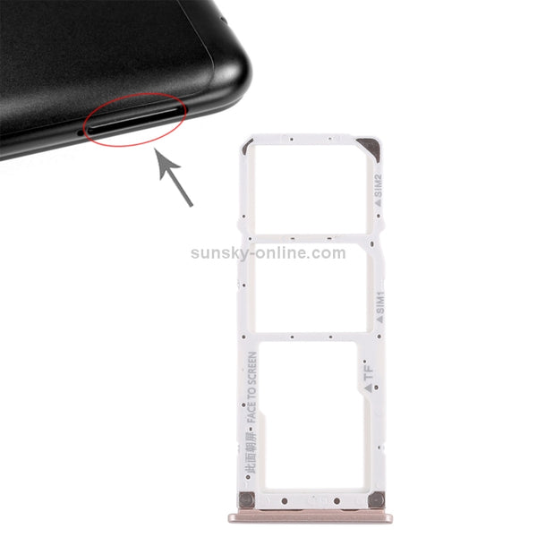 2 x SIM Card Tray Micro SD Card Tray for Xiaomi Redmi 6 Pro