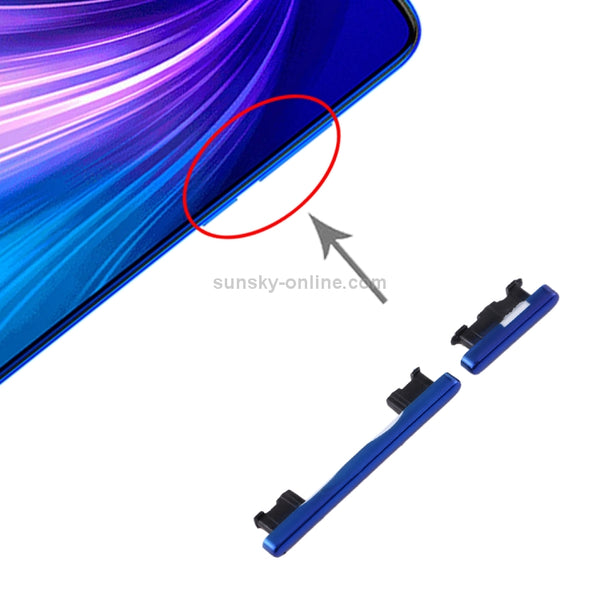 Side Keys for Xiaomi Redmi Note 8(Blue)