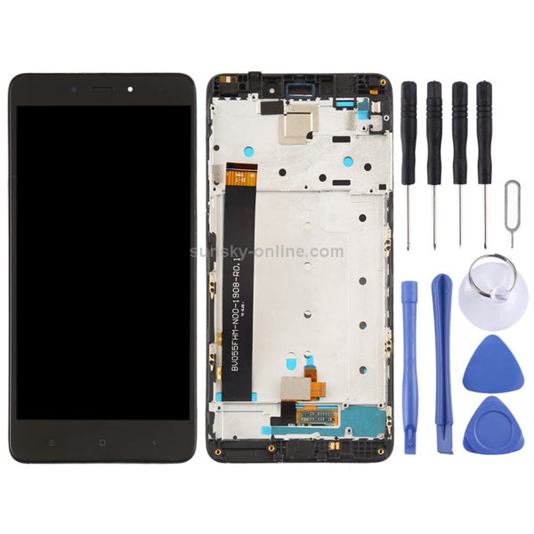 For Xiaomi Redmi Note 4 Digitizer Full Assembly with Frame