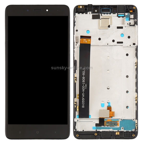 For Xiaomi Redmi Note 4 Digitizer Full Assembly with Frame
