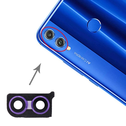 For Huawei Honor 8X Camera Lens Cover (Dark Purple)