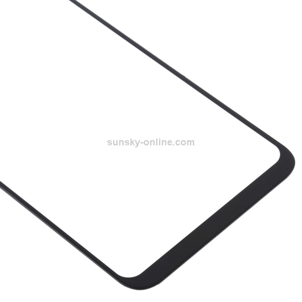 Front Screen Outer Glass Lens for Xiaomi Mi 8(Black)