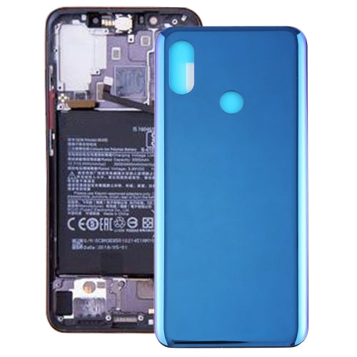 Back Cover for Xiaomi Mi 8(Blue)