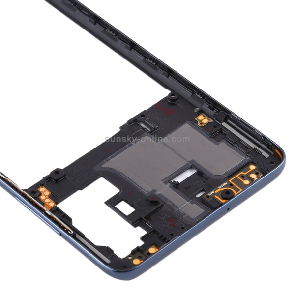 For Samsung Galaxy A71 Middle Frame Bezel Plate (Black)