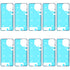 10 PCS Back Housing Cover Adhesive for Xiaomi Mi 11 Lite