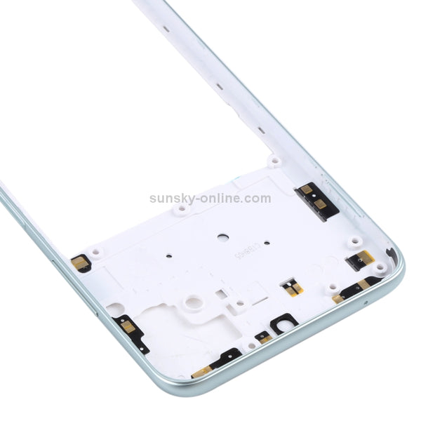 For Samsung Galaxy A22 5G Middle Frame Bezel Plate (Green)