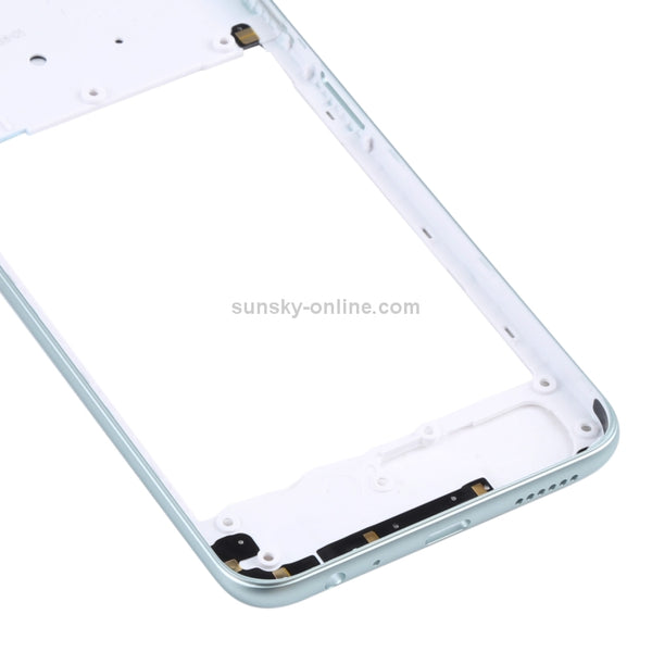 For Samsung Galaxy A22 5G Middle Frame Bezel Plate (Green)