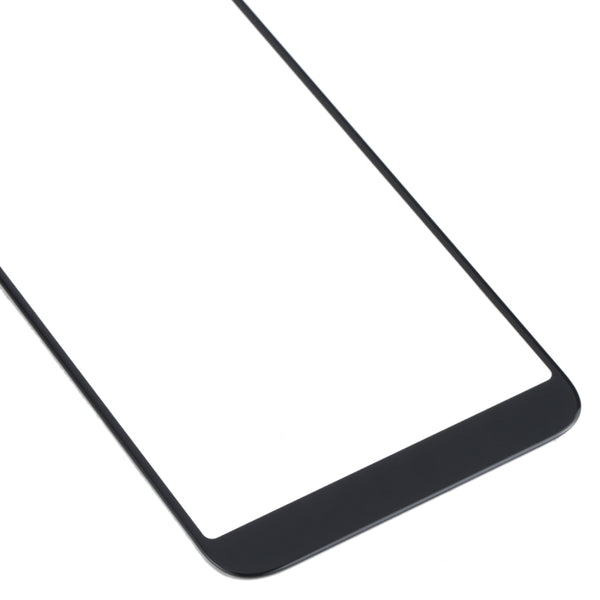 For Alcatel 3 5052D Front Screen Outer Glass Lens (Black)