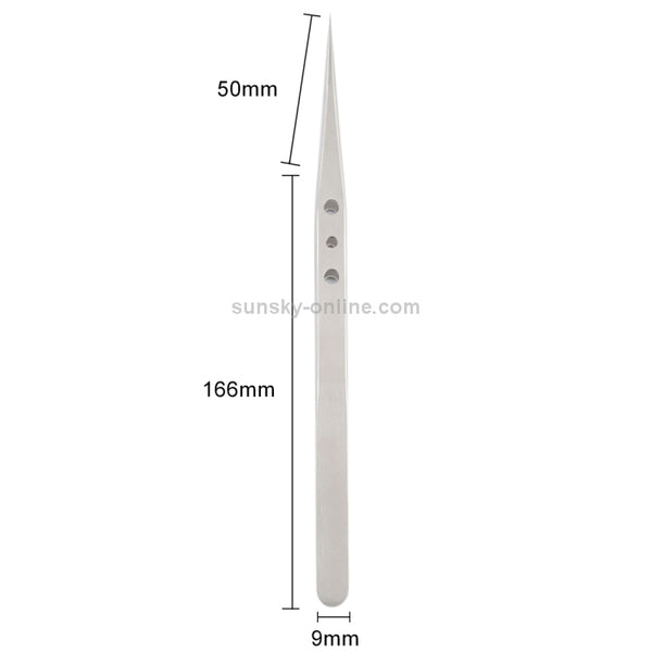 Aaa | 12 Precision Repair Tweezers Long Pointed Stainless St