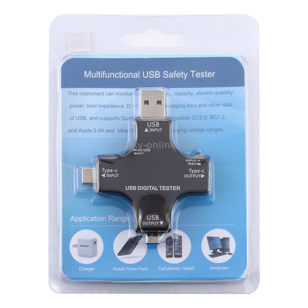 Multifunctional USB Safety Tester