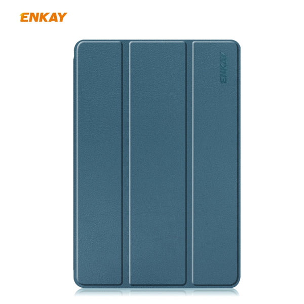 For Samsung Galaxy Tab S6 Lite P610 P615 Tab S6 Lite 2022 P613 P619 ENKAY Leather Smart Tab...(Grey)